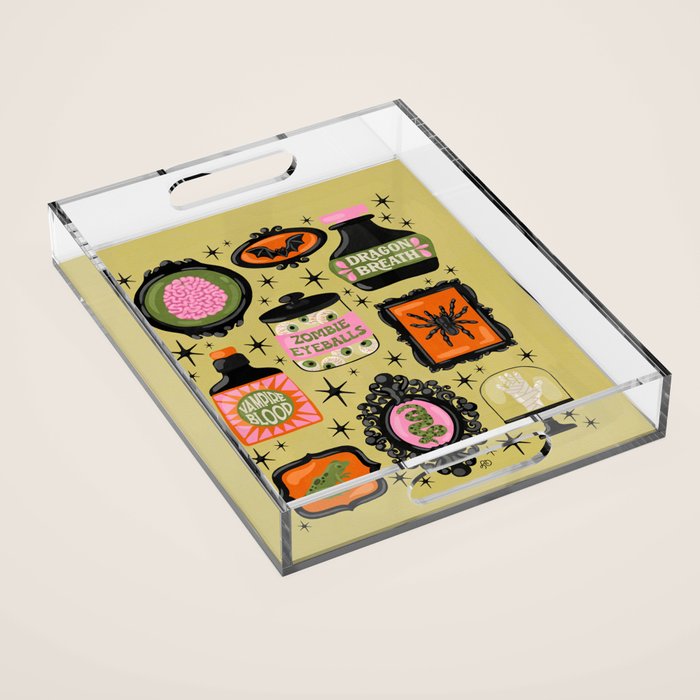 Cute Curiosities Cabinet Acrylic Tray Gallery Image 1