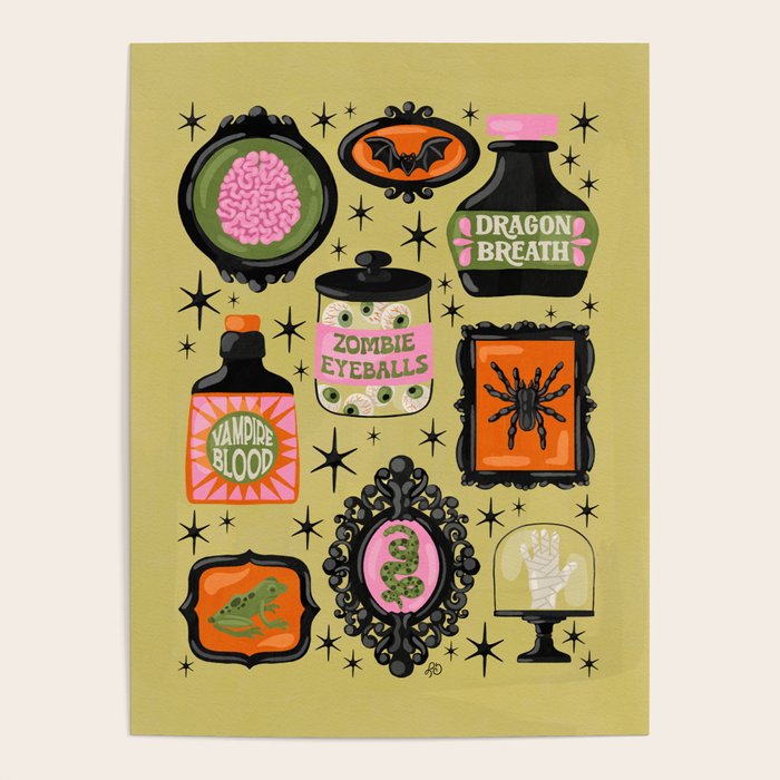Cute Curiosities Cabinet Poster Gallery Image 1