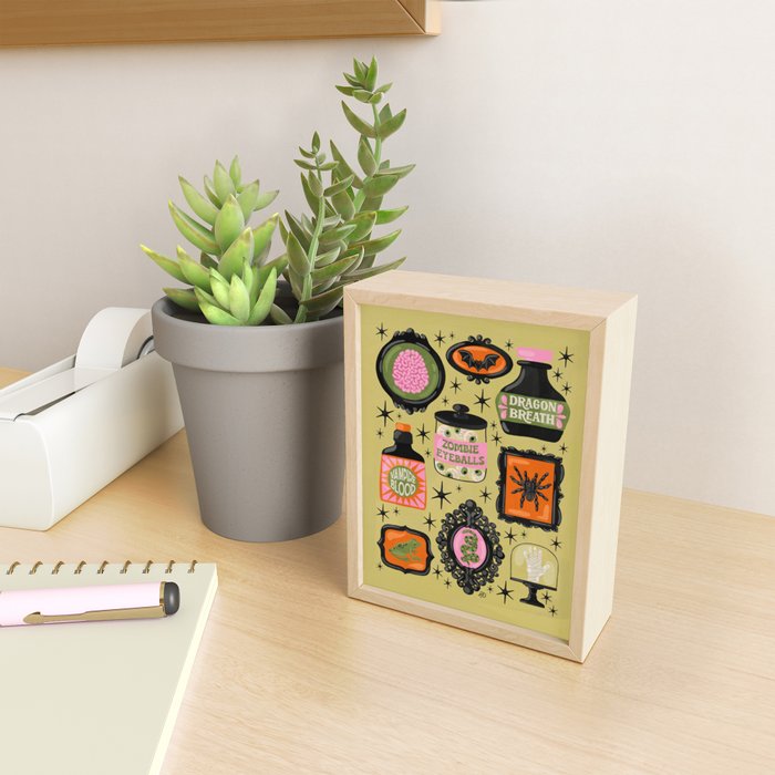 Cute Curiosities Cabinet Mini Art Print Gallery Image 2