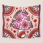 You Are Stronger Than You Think Wall Tapestry Gallery Image 4