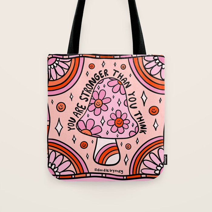 You Are Stronger Than You Think Tote Bag Gallery Image 1
