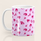Red and pink Japanese pattern Coffee Mug Gallery Image 3