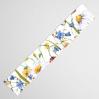 Scandinavian Colorful Midsummer Wildflowers Meadow  Table Runner Gallery Image 3