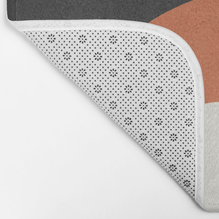 Mid-Century Abstract Balance 09 Bath Mat Gallery Image 2