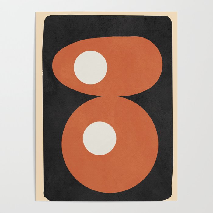 Mid-Century Abstract Balance 09 Poster Gallery Image 4