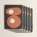 Mid-Century Abstract Balance 09 Wrapping Paper Gallery Image 3