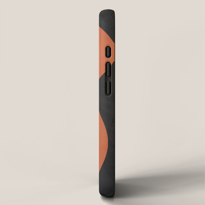 Mid-Century Abstract Balance 09 iPhone Case Gallery Image 2