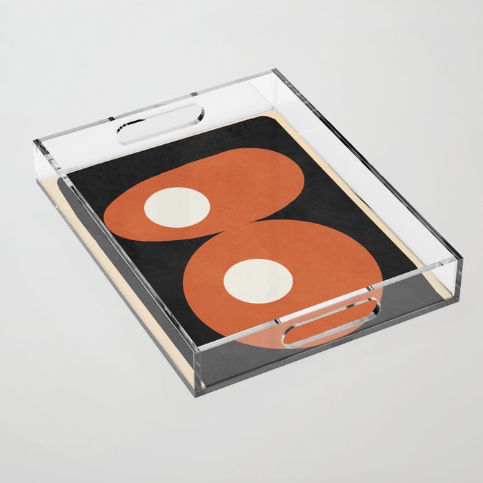 Mid-Century Abstract Balance 09 Acrylic Tray Gallery Image 1