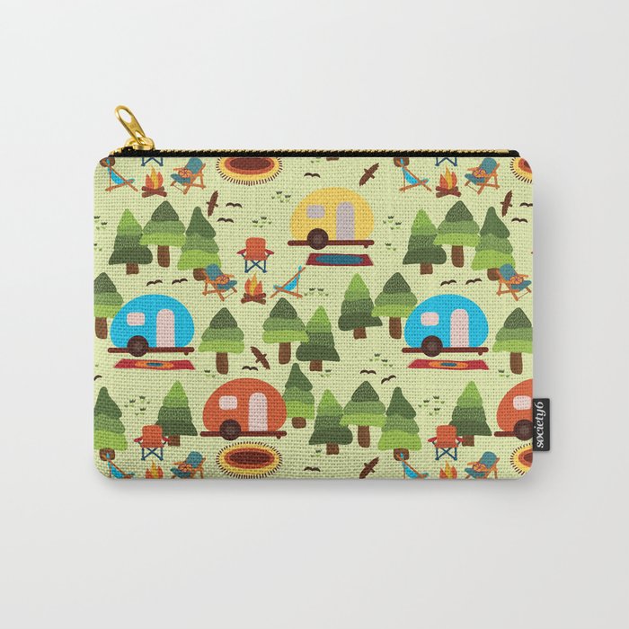 Caravan Campground Vacation Carry All Pouch Gallery Image 1