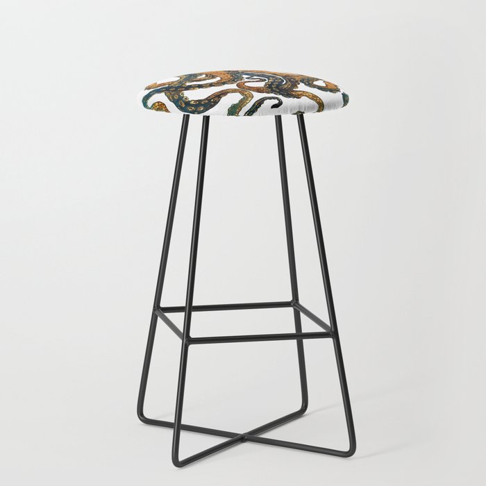 Underwater Dream IV-Custom Stool Gallery Image 1
