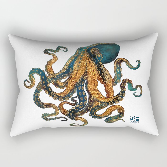 Underwater Dream IV-Custom Rectangular Pillow Gallery Image 2