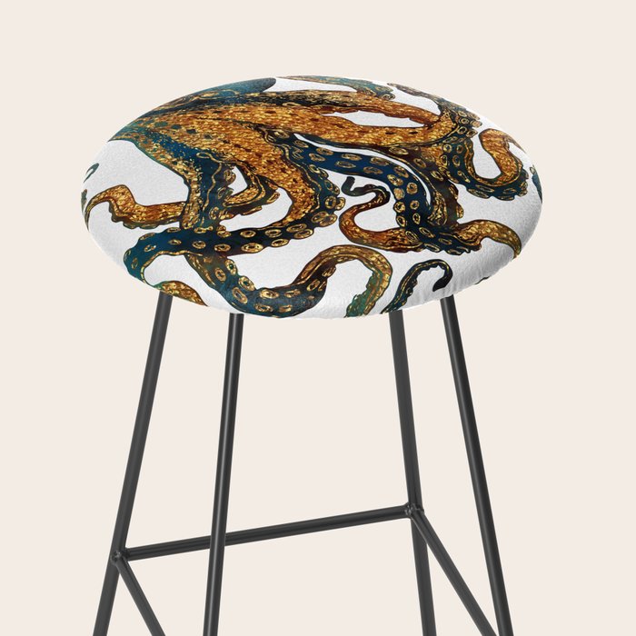 Underwater Dream IV-Custom Stool Gallery Image 2