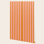 Simple Stripes Pattern - Pink Orange Wallpaper Gallery Image 2