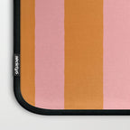 Simple Stripes Pattern - Pink Orange Laptop Sleeve Gallery Image 3