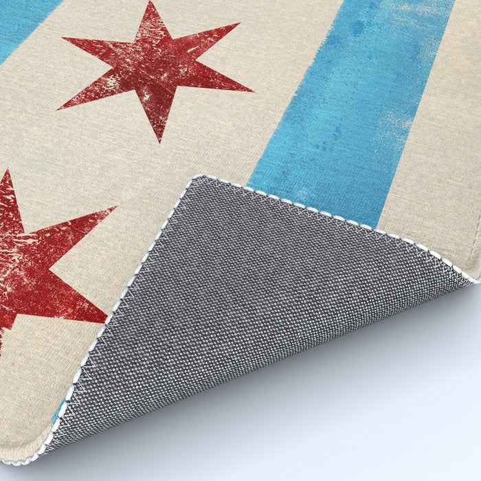 Chicago Flag Rug Gallery Image 4