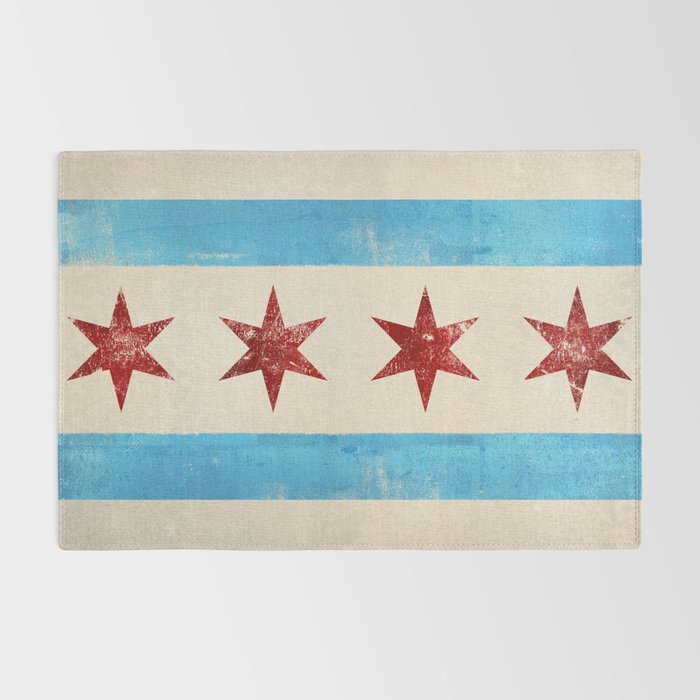 Chicago Flag Rug Gallery Image 2