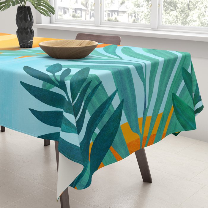 Summer Mountains Landscape Series Tablecloth Gallery Image 3