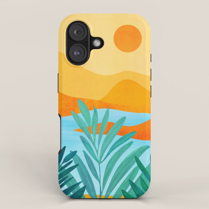 Summer Mountains Landscape Series iPhone Case Gallery Image 1