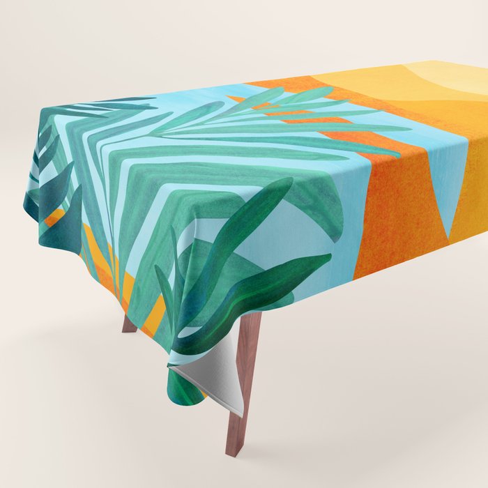 Summer Mountains Landscape Series Tablecloth Gallery Image 1