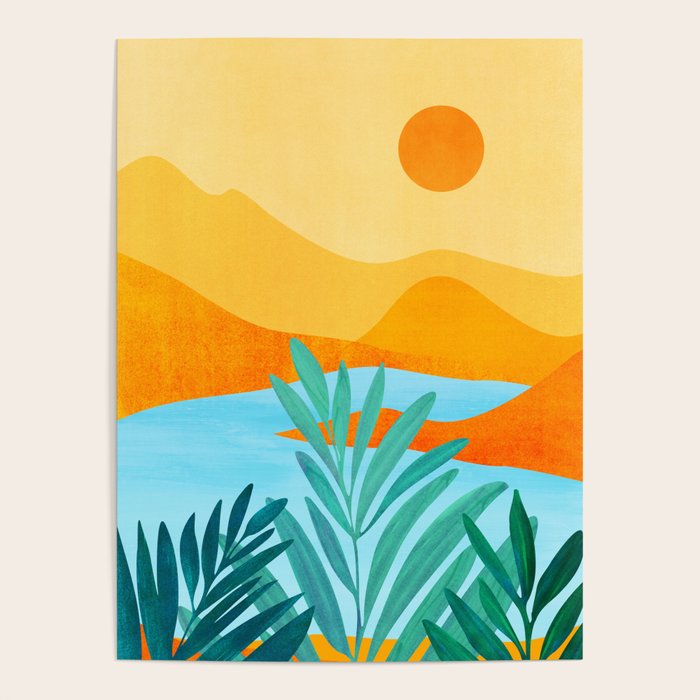 Summer Mountains Landscape Series Poster Gallery Image 4