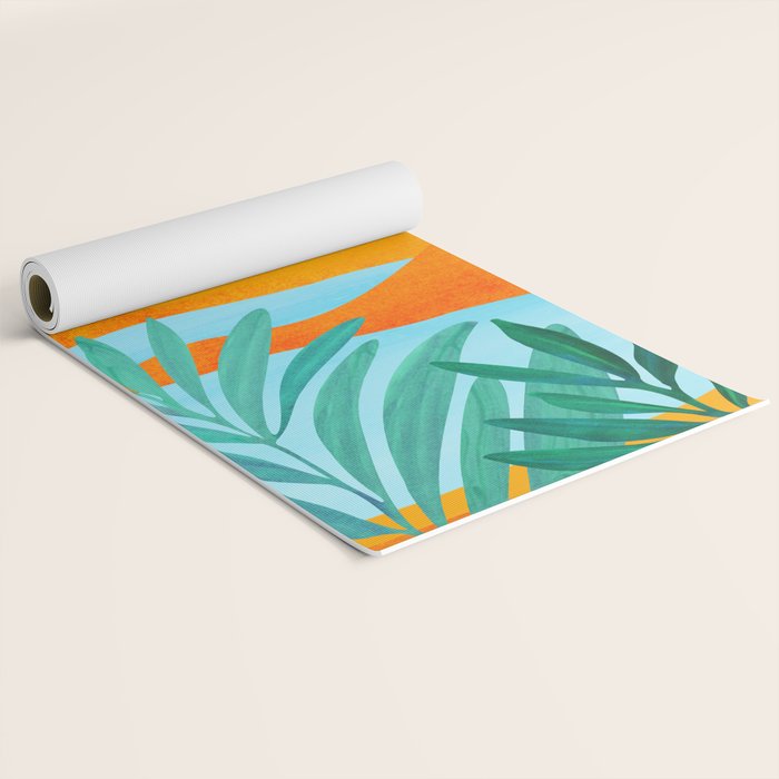 Summer Mountains Landscape Series Yoga Mat Gallery Image 2