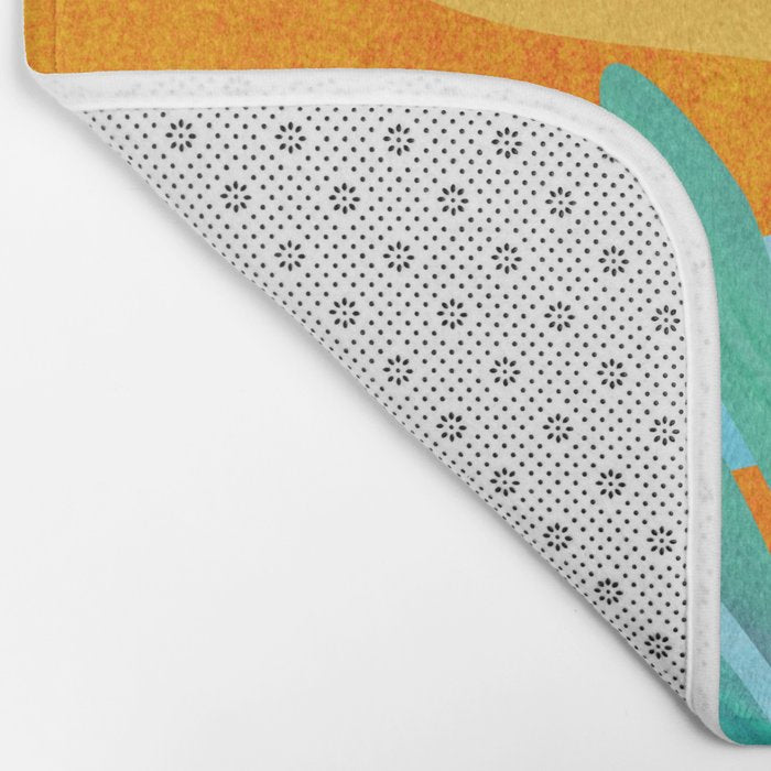 Summer Mountains Landscape Series Bath Mat Gallery Image 2