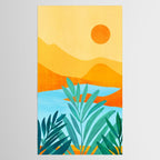 Summer Mountains Landscape Series Tablecloth Gallery Image 2