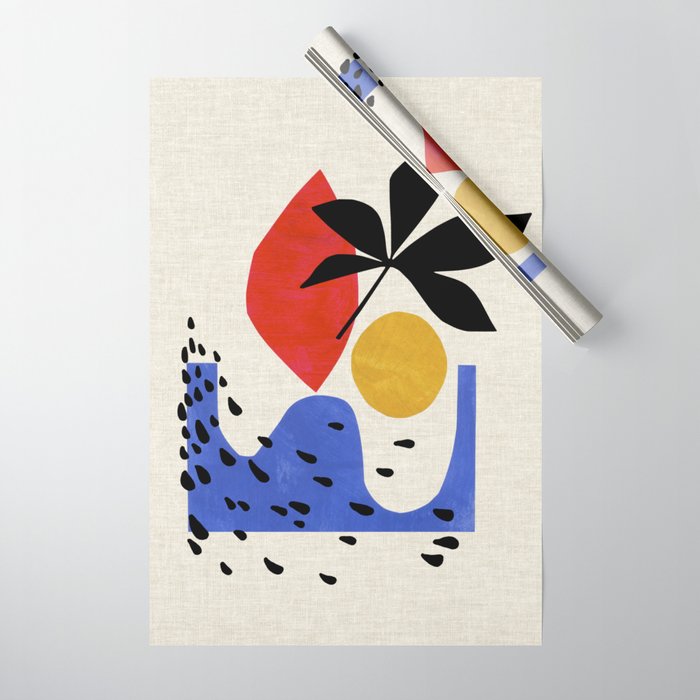 Ocean Wind Wrapping Paper Gallery Image 1