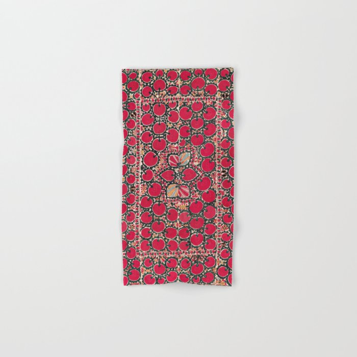 Tashkent Suzani Kokand Uzbekistan Print Bath Towel Gallery Image 1