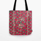 Tashkent Suzani Kokand Uzbekistan Print Tote Bag Gallery Image 1