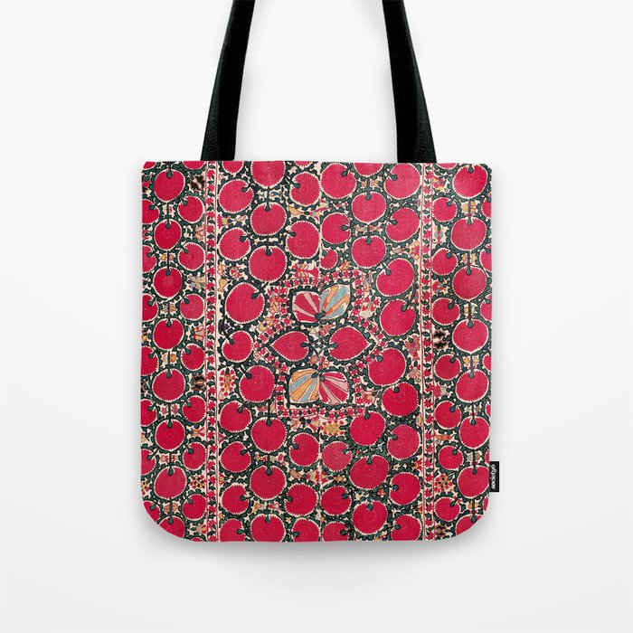 Tashkent Suzani Kokand Uzbekistan Print Tote Bag Gallery Image 1