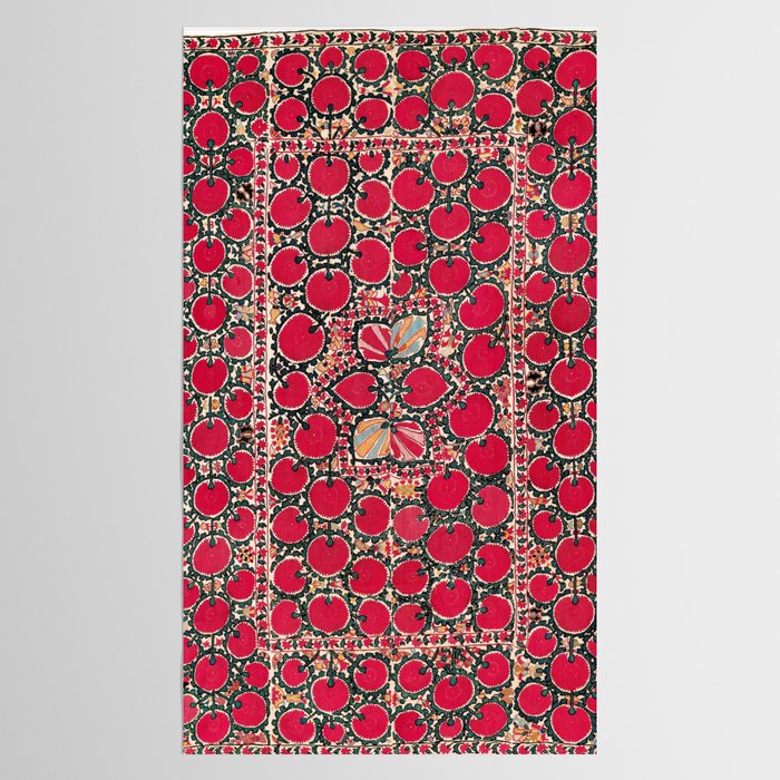 Tashkent Suzani Kokand Uzbekistan Print Tablecloth Gallery Image 2