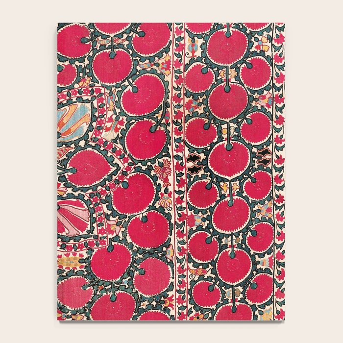 Tashkent Suzani Kokand Uzbekistan Print Notebook Gallery Image 4