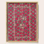 Tashkent Suzani Kokand Uzbekistan Print Serving Tray Gallery Image 1