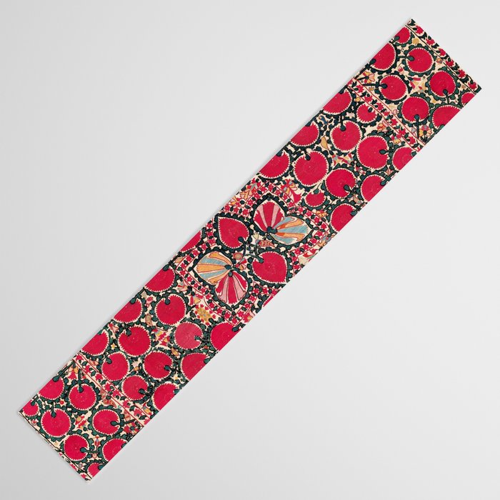 Tashkent Suzani Kokand Uzbekistan Print Table Runner Gallery Image 3