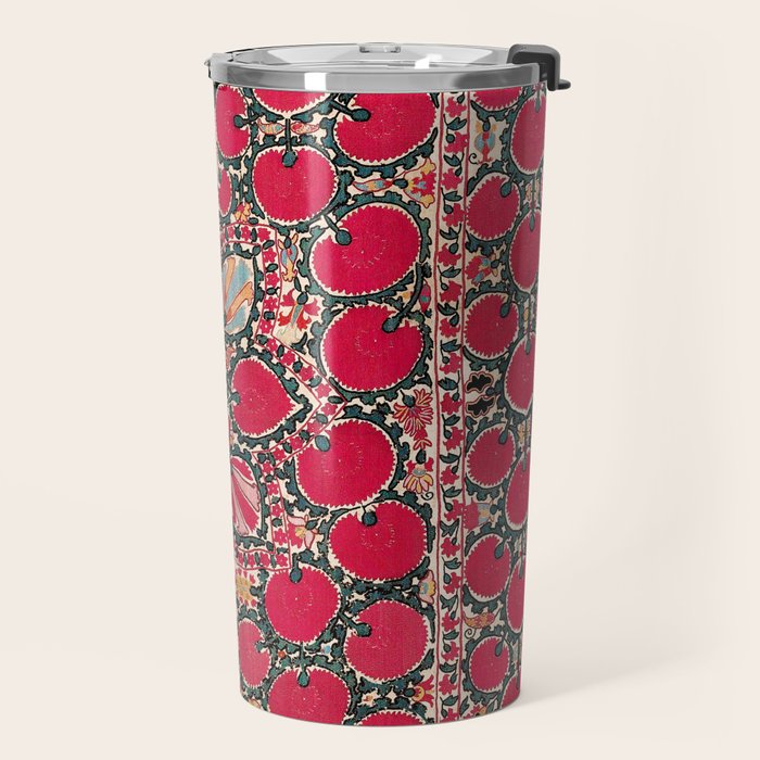 Tashkent Suzani Kokand Uzbekistan Print Travel Mug Gallery Image 2