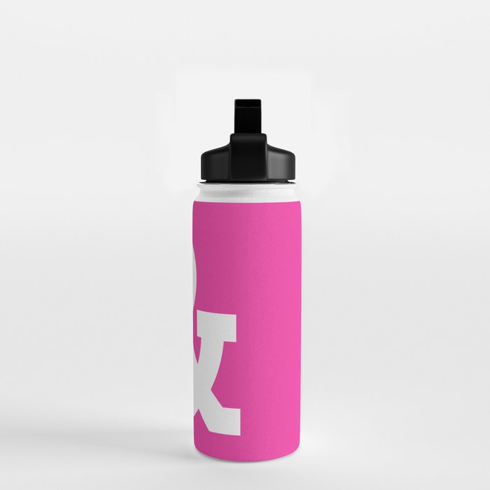 Peace and Love (pink edition) Water Bottle Gallery Image 2