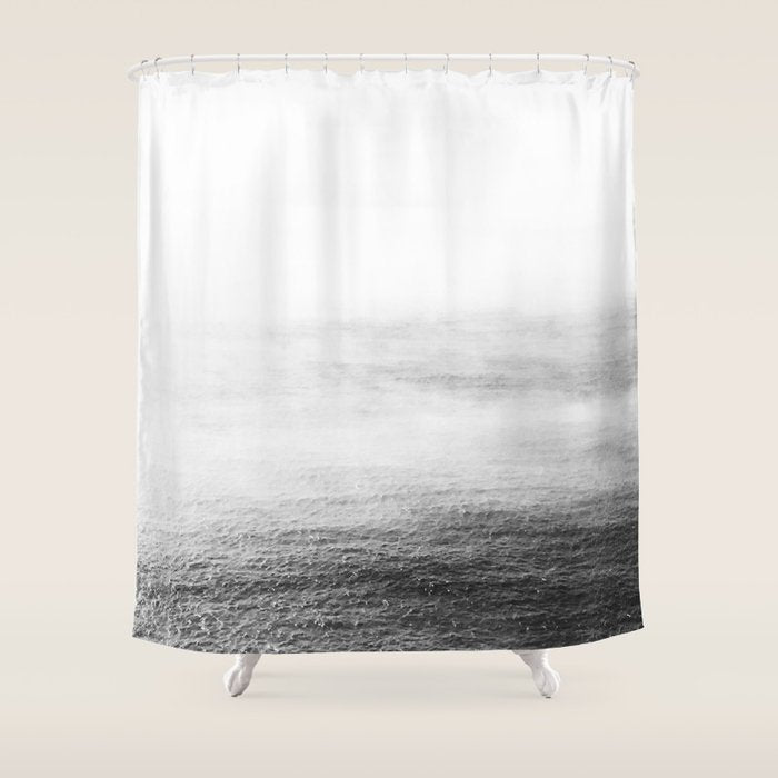 Whitewash Shower Curtain Gallery Image 1
