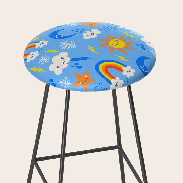 Whimsical Weather Stool Gallery Image 2