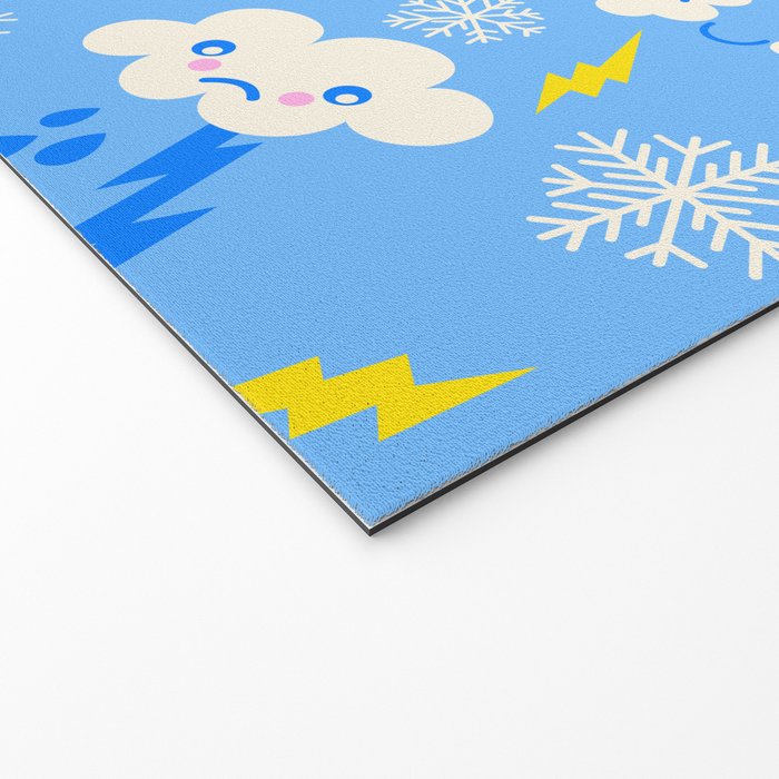 Whimsical Weather Welcome Mat Gallery Image 2