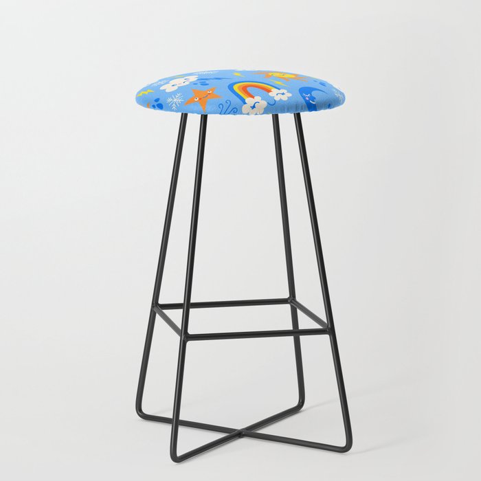 Whimsical Weather Stool Gallery Image 1