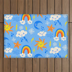Whimsical Weather Outdoor Rug Gallery Image 1