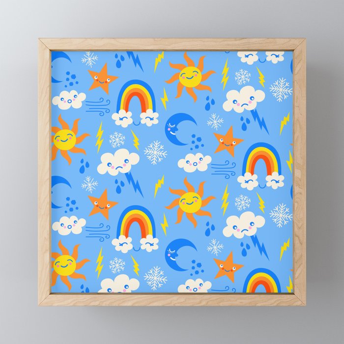 Whimsical Weather Mini Art Print Gallery Image 1