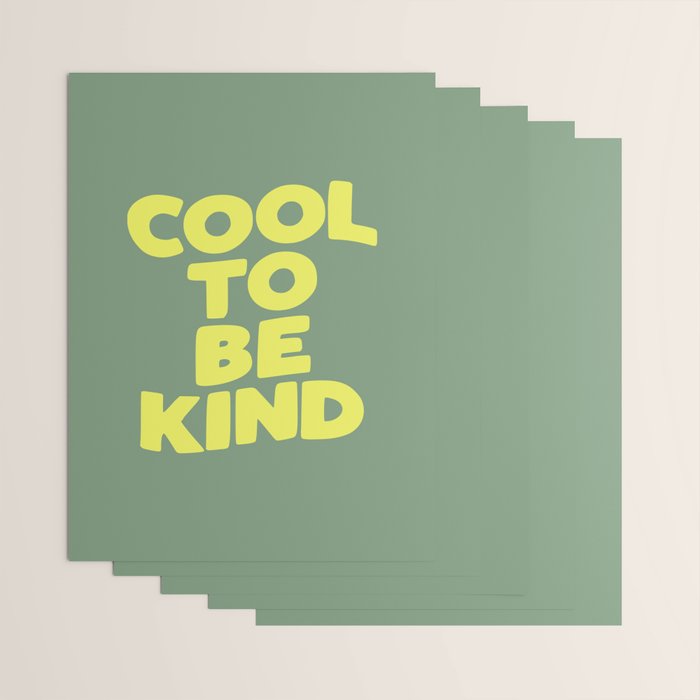 Cool to Be Kind Wrapping Paper Gallery Image 3