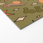 Leo Grapefruit Print Welcome Mat Gallery Image 2