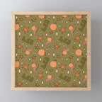 Leo Grapefruit Print Mini Art Print Gallery Image 1