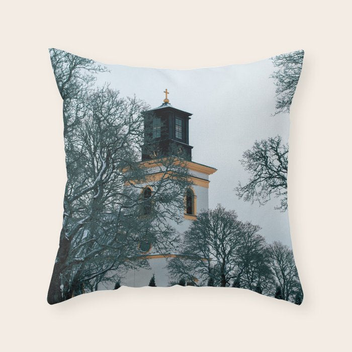 Österfärnebo Kyrka Throw Pillow Gallery Image 6