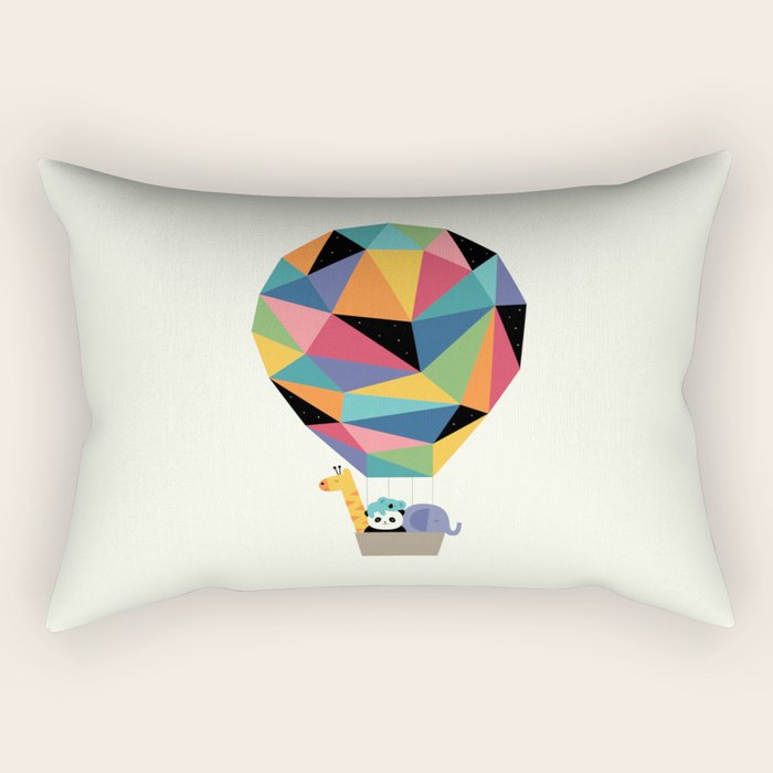 Fly High Together Rectangular Pillow Gallery Image 1