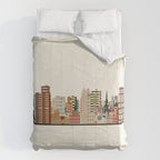 orlando skyline Comforter Gallery Image 6