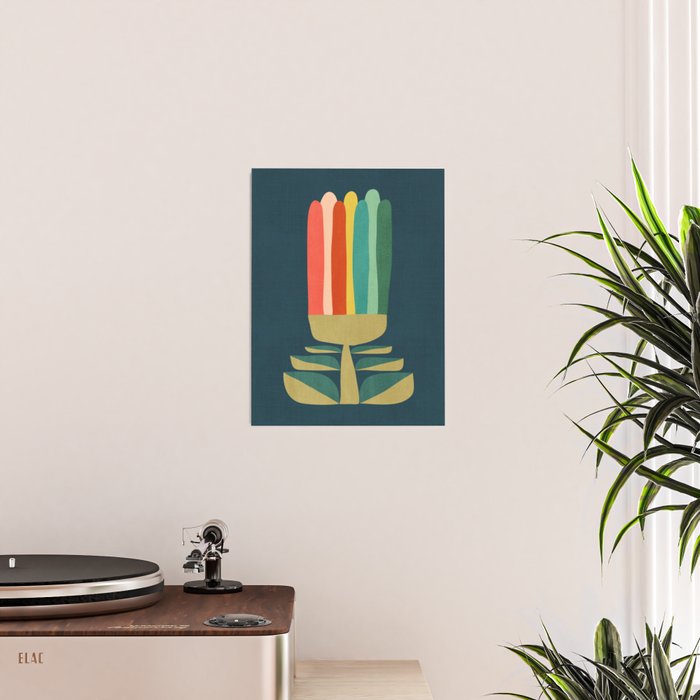 Little rainbow flower Poster Gallery Image 2